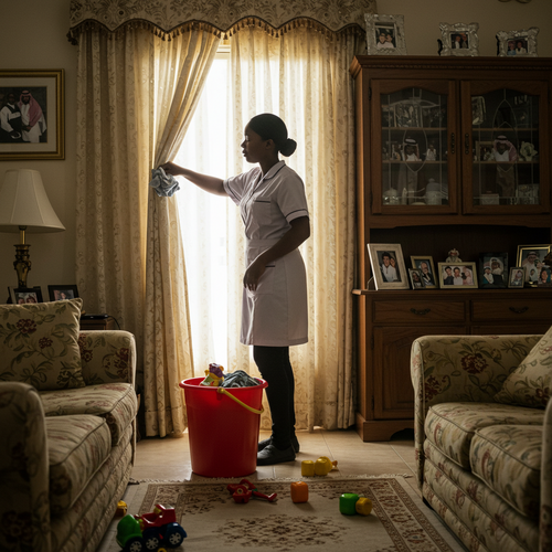 شغالات نيجيريات بالرياض