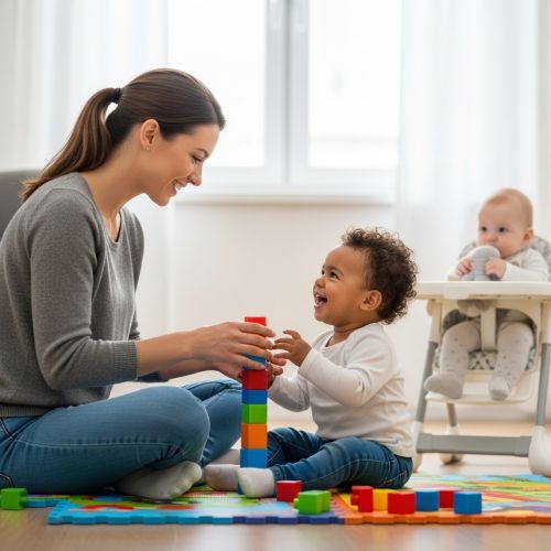 جليسة أطفال بالشهر مكة