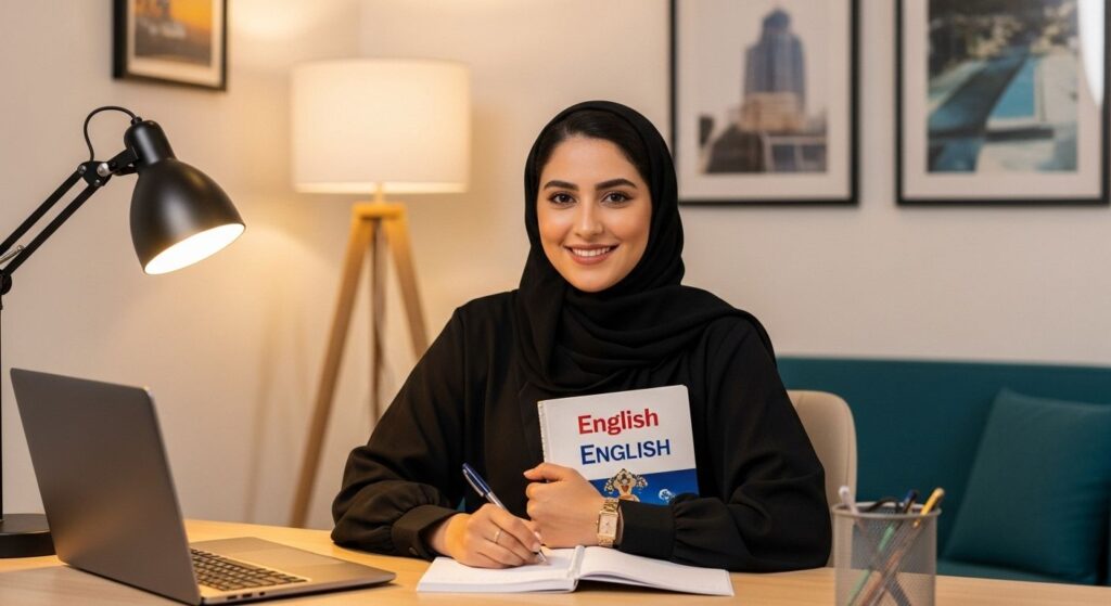 معلمة انجليزي تجي للبيت الخبر