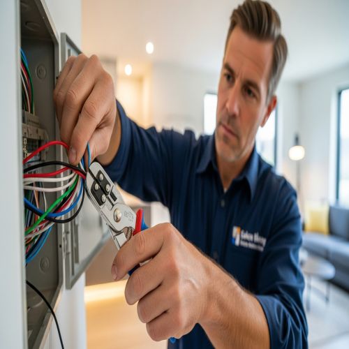 فني كهرباء تاسيس بالجبيل