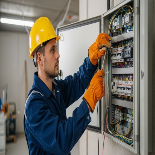 مقاول كهربائي منازل بالجبيل